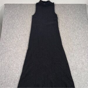 DISSH high neck sleeveless Dakota black dress